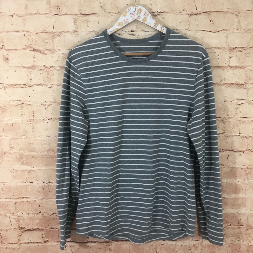 Lululemon Striped Long Sleeve Tee
